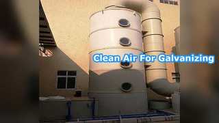 Aspiratore Fumi Acidi per Linee di Zincatura