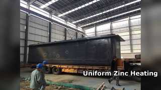 Sistema di controllo del riscaldamento del bollitore in zinco zincato