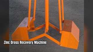 Riciclatore di scorie di zinco: massimizza il recupero dello zinco