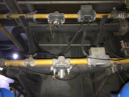 Linea sistema di controllo del riscaldamento del bollitore dello zinco, impianto di galvanizzazione di zincatura a caldo automatico 