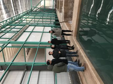 Linea di pulizia con immersione in acido cloridrico con sistema di riciclaggio dell'acqua da risciacquo