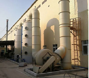 Sistema industriale dell'impianto di lavaggio dell'aria dello SGS di SEFA Ashrae con il PVC trasparente/Φ4000 m. ×7.3m