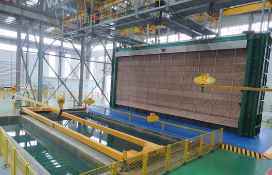 Linea di galvanizzazione per riscaldamento elettrico completamente sommersa per tutti i tipi di acciaio