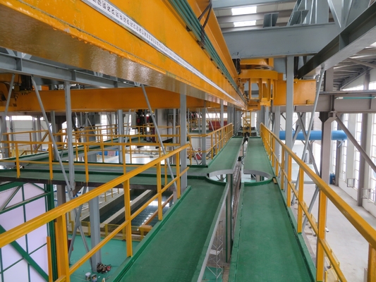 Linea di galvanizzazione per riscaldamento elettrico completamente sommersa per tutti i tipi di acciaio