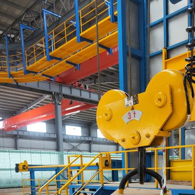 Linea di galvanizzazione a caldo per il disegno di fili metallici 0-15 m/min Velocità di rivestimento