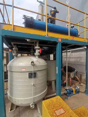 Sistema di estrazione di fumi acidi industriali a frequenza 50/60Hz con costruzione in acciaio inossidabile