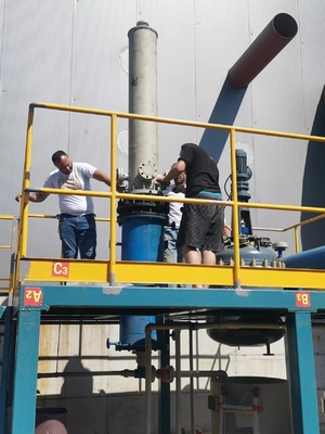 Sistema di estrazione di vapore acido in acciaio inossidabile 1200 mm x 800 mm x 1500 mm per l'estrazione in industria